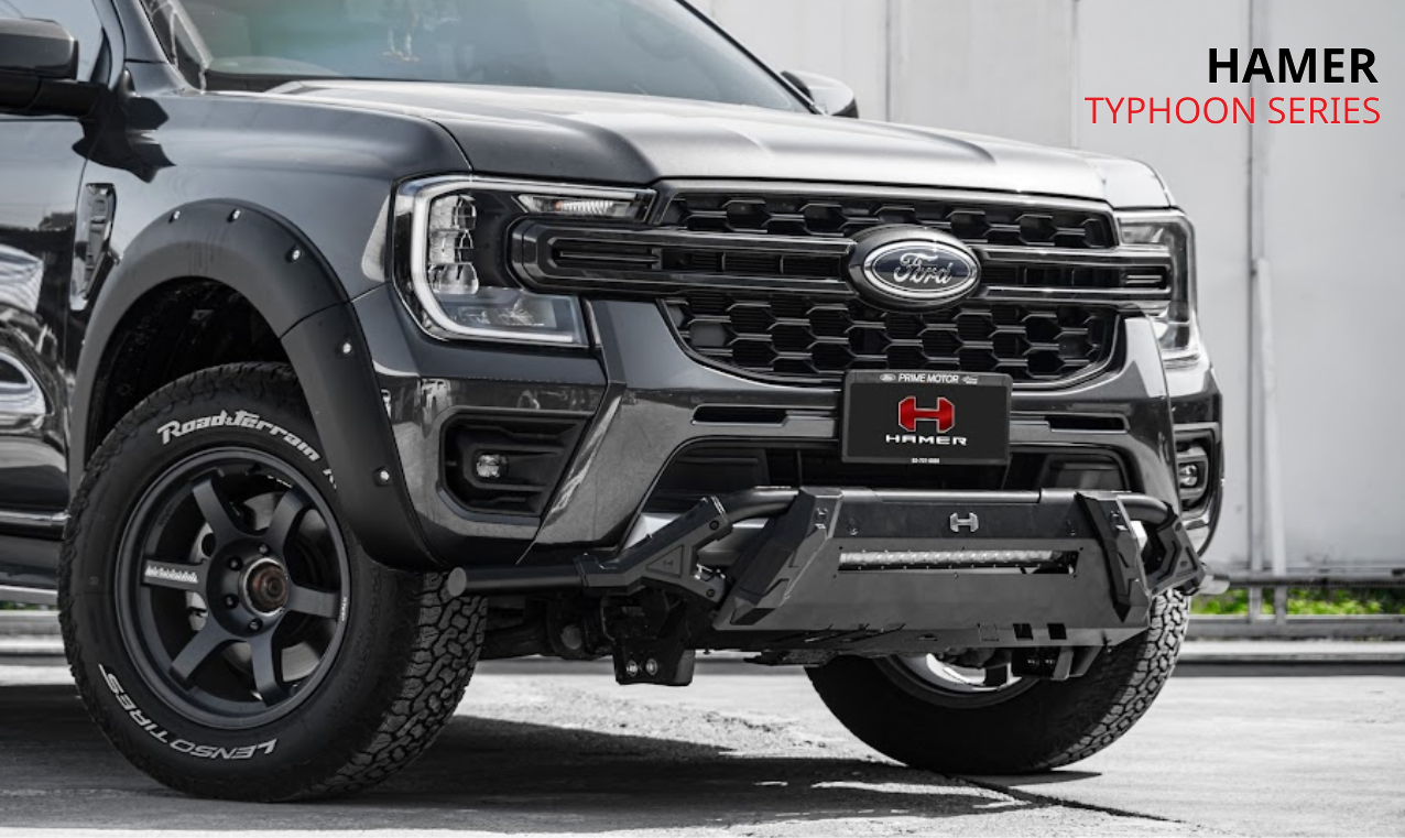 Cản Trước Hamer Typhoon Series – Tăng Cường Bảo Vệ Cho Xe Bán Tải
